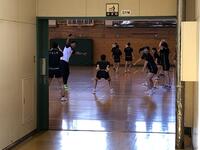 関西の高校の練習風景
